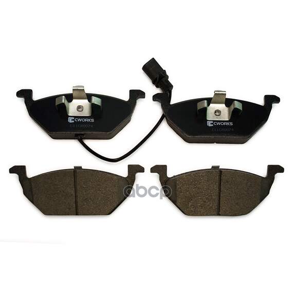 Купить ТОРМОЗНЫЕ КОЛОДКИ ПЕРЕДНИЕ LOW METALLIC C11CR0074