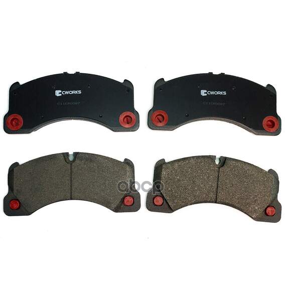 Купить ТОРМОЗНЫЕ КОЛОДКИ ПЕРЕДНИЕ LOW METALLIC C11CR0087