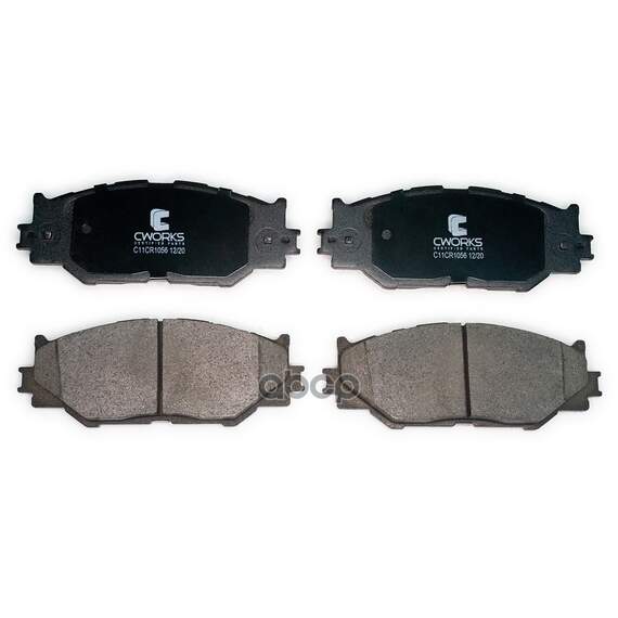 Купить ТОРМОЗНЫЕ КОЛОДКИ ПЕРЕДНИЕ LOW METALLIC C11CR1056