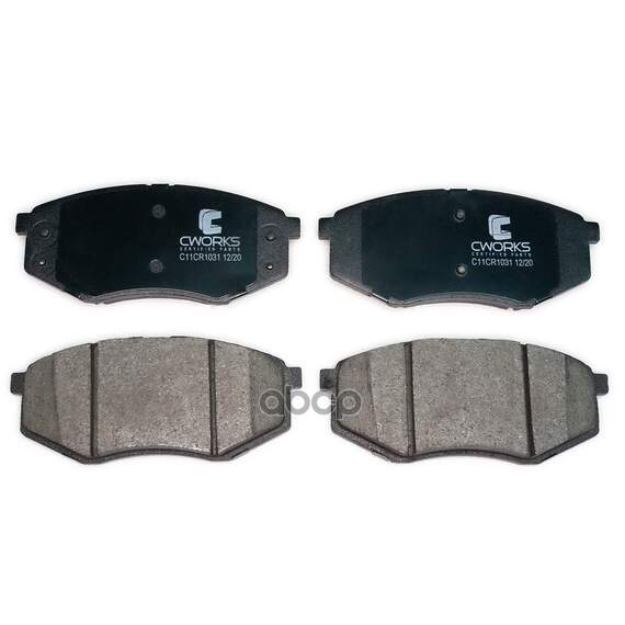 Купить ТОРМОЗНЫЕ КОЛОДКИ ПЕРЕДНИЕ LOW METALLIC C11CR1031