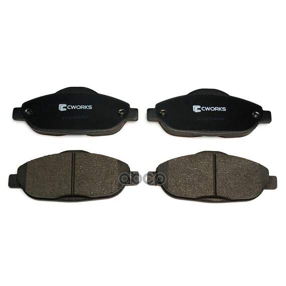 Купить ТОРМОЗНЫЕ КОЛОДКИ ПЕРЕДНИЕ LOW METALLIC C11CR0068