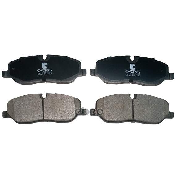 Купить ТОРМОЗНЫЕ КОЛОДКИ ПЕРЕДНИЕ LOW METALLIC C11CR1047