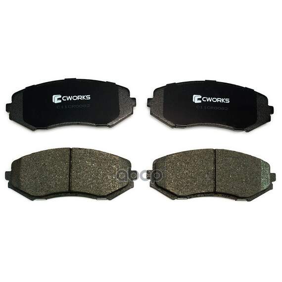Купить ТОРМОЗНЫЕ КОЛОДКИ ПЕРЕДНИЕ LOW METALLIC C11CR0082