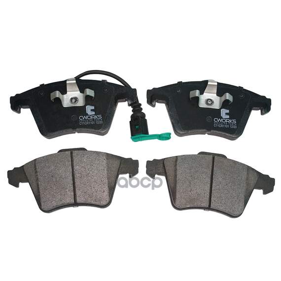 Купить ТОРМОЗНЫЕ КОЛОДКИ ПЕРЕДНИЕ LOW METALLIC C11CR1101