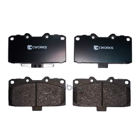 Купить ТОРМОЗНЫЕ КОЛОДКИ ПЕРЕДНИЕ LOW METALLIC C11CR0077