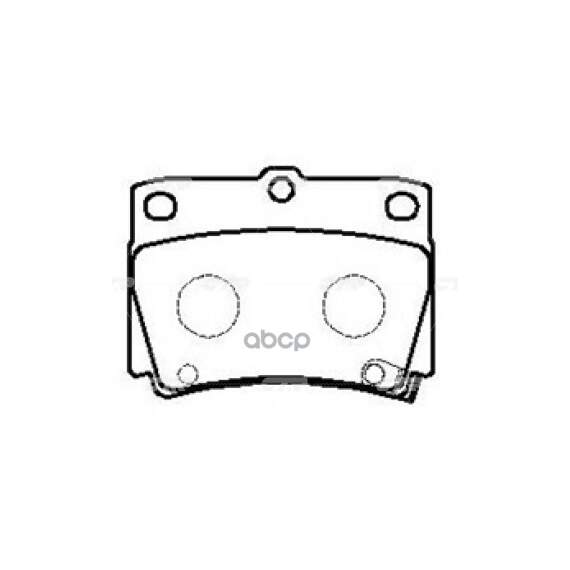 Купить КОЛОДКИ ТОРМОЗНЫЕ ДИСКОВЫЕ MITSUBISHI PAJERO SPORT/MONTERO SPORT 9809 2.5D/3.0 (СТАРЫЙ АРТ. CKM-34) GK0602