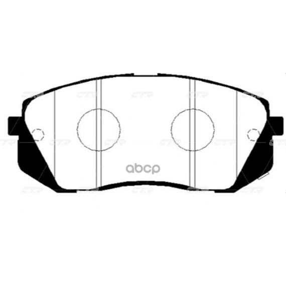 Купить КОЛОДКИ ТОРМОЗНЫЕ ДИСКОВЫЕ ПЕРЕДНИЕ KIA CARENS 2.0CVVTI/2.0CRDI 06 (СТАРЫЙ АРТ. CKKK-41) GK0547