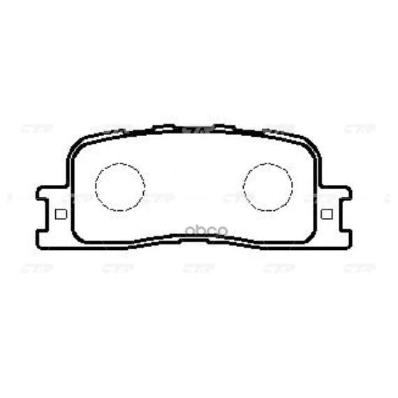 Купить КОЛОДКИ ТОРМОЗНЫЕ ДИСКОВЫЕ ЗАДНИЕ LEXUS ES300 02-03/ES330 04-06, TOYOTA CAMRY 02 (СТАРЫЙ АРТ. CKT-43) GK1057
