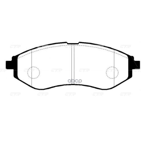Купить КОЛОДКИ ТОРМОЗНЫЕ ДИСКОВЫЕ ПЕРЕДНИЕ DAEWOO KALOS 1.2I/1.4I 02 (СТАРЫЙ АРТ. CKKD-11) GK0439