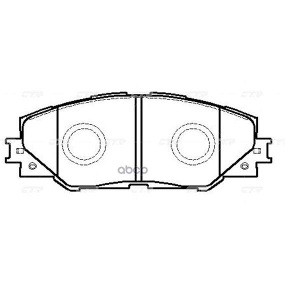 Купить КОЛОДКИ ТОРМОЗНЫЕ ДИСКОВЫЕ ПЕРЕДНИЕ TOYOTA RAV IV 2.0VVT-I/2.2D-4D 06 (СТАРЫЙ АРТ. CKT-49) GK1063