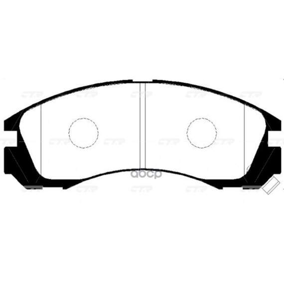 Купить КОЛОДКИ ТОРМОЗНЫЕ ДИСКОВЫЕ ПЕРЕДНИЕ MITSUBISHI GALANT 2.0/2.5/2.4GDI 89/L200 2.5D/TD 96 (СТАРЫЙ АРТ. CKKH-25) GK0479