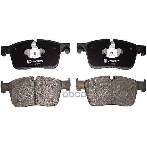 Купить ТОРМОЗНЫЕ КОЛОДКИ ПЕРЕДНИЕ, LOW METALLIC C11CR0286
