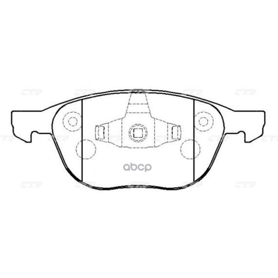 Купить КОЛОДКИ ТОРМОЗНЫЕ ДИСКОВЫЕ ПЕРЕДНИЕ FORD FOCUS C-MAX 1.6I-2.0TDCI, MAZDA 3 1.4I-2.0CRDT 03 (СТАРЫЙ АРТ. CKF-14) GK0159