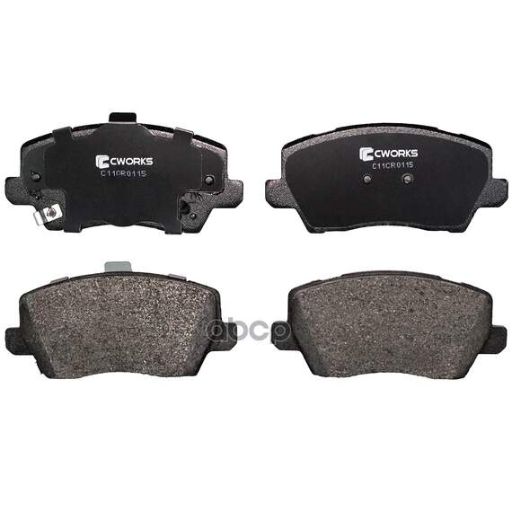 Купить ТОРМОЗНЫЕ КОЛОДКИ ПЕРЕДНИЕ LOW METALLIC C11CR0115