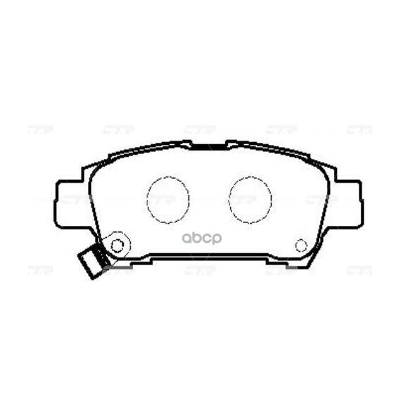 Купить КОЛОДКИ ТОРМОЗНЫЕ ДИСКОВЫЕ ЗАДНИЕ TOYOTA PREVIA/AVENSIS VERSO 2.0I/2.4I/2.0D4-D 00 (СТАРЫЙ АРТ. CKT-60) GK1074