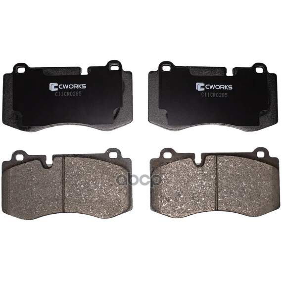 Купить ТОРМОЗНЫЕ КОЛОДКИ ПЕРЕДНИЕ, LOW METALLIC C11CR0285