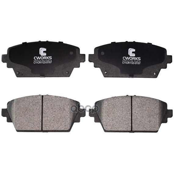 Купить ТОРМОЗНЫЕ КОЛОДКИ ПЕРЕДНИЕ LOW METALLIC C11CR1123