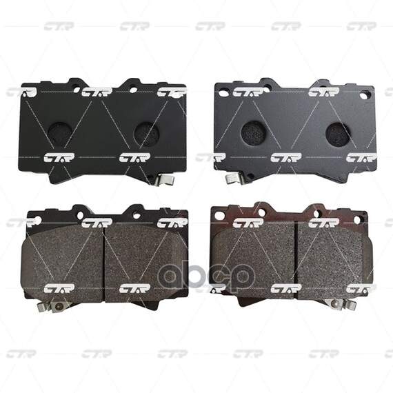 Купить КОЛОДКИ ТОРМОЗНЫЕ ДИСКОВЫЕ TOYOTA LAND CRUISER 4.2D 9098/4.2D/4.7 98 (СТАРЫЙ АРТ. CKT-29) GK1043