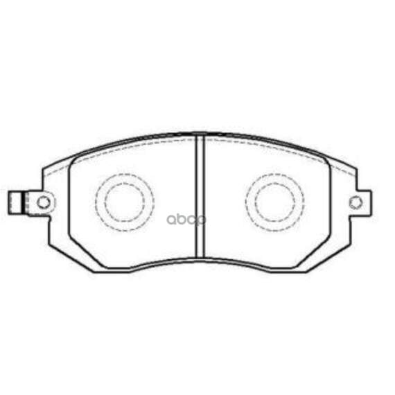 Купить КОЛОДКИ ТОРМОЗНЫЕ ДИСКОВЫЕ SUBARU FORESTER 01-/IMPREZA 01-/LEGACY 98- (СТАРЫЙ АРТ. CKSU-4) GK0991