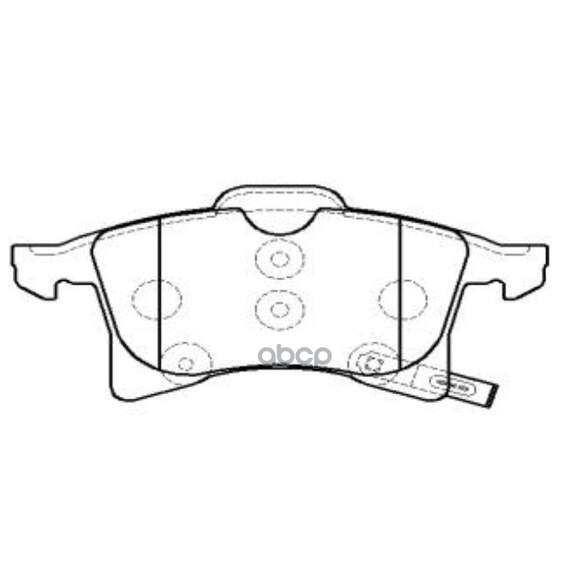 Купить КОЛОДКИ ТОРМОЗНЫЕ ДИСКОВЫЕ ПЕРЕДНИЕ OPEL MERIVA 1.4-1.7DTI 03 (СТАРЫЙ АРТ. CKG-57) GK0302