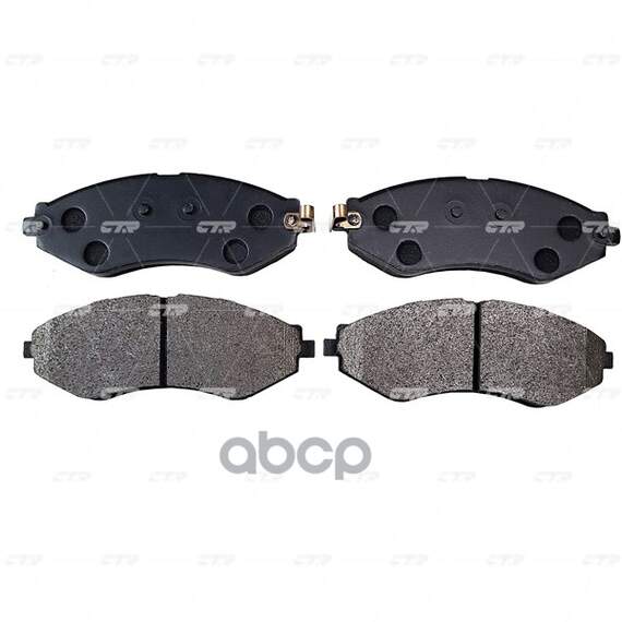 Купить КОЛОДКИ ТОРМОЗНЫЕ ДИСКОВЫЕ ПЕРЕДНИЕ DAEWOO NUBIRA/EVANDA, CHEVROLET LACETTI/EPICA 03 (СТАРЫЙ АРТ. CKKD-12) GK0440