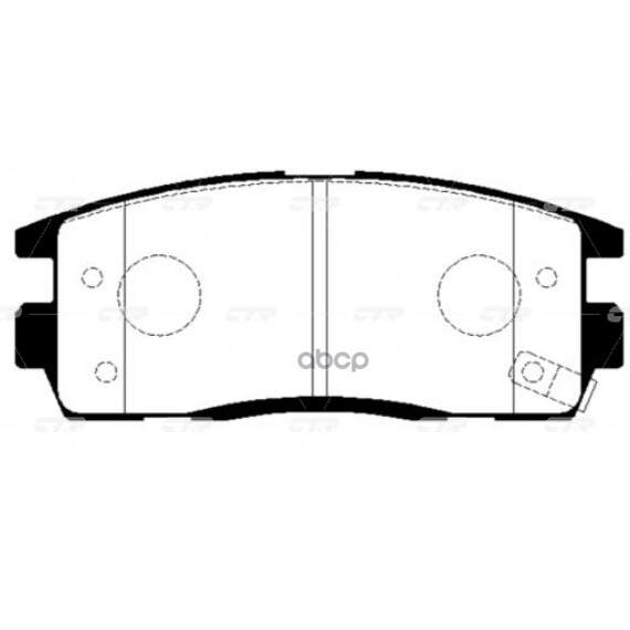 Купить КОЛОДКИ ТОРМОЗНЫЕ ДИСКОВЫЕ ЗАДНИЕ CHEVROLET CAPTIVA 2.0/2.4 06 (СТАРЫЙ АРТ. CKKD-19) GK0447