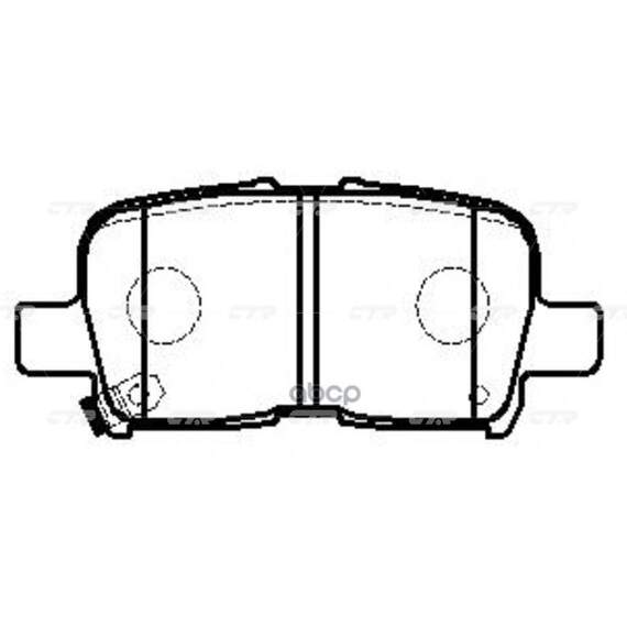 Купить КОЛОДКИ ТОРМОЗНЫЕ ДИСКОВЫЕ ЗАДНИЕ HONDA ODYSSEY/MR-V/MDX/PILOT, ACURA MDX 01 (СТАРЫЙ АРТ. CKHO-15) GK0332