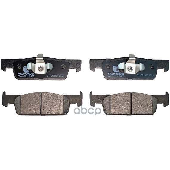 Купить ТОРМОЗНЫЕ КОЛОДКИ ПЕРЕДНИЕ LOW METALLIC C11CR1108