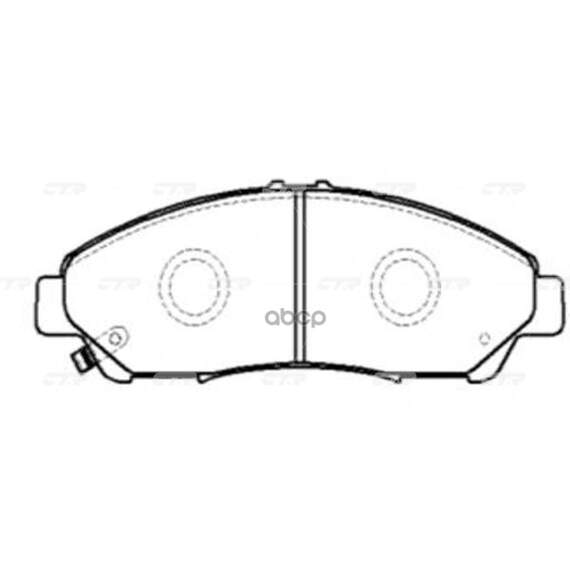 Купить КОЛОДКИ ТОРМОЗНЫЕ ДИСКОВЫЕ HONDA PILOT 08-/ACURA MDX 06- ПЕРЕДНИЕ (СТАРЫЙ АРТ. CKHO-26) GK0343