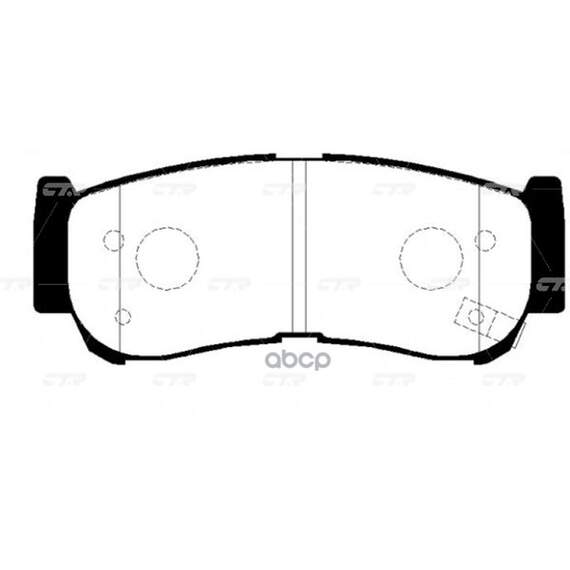 Купить КОЛОДКИ ТОРМОЗНЫЕ ДИСКОВЫЕ ЗАДНИЕ HYUNDAI SANTA FE 2.2CRDI/2.7 V6 06 (СТАРЫЙ АРТ. CKKH-32) GK0486