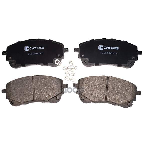 Купить ТОРМОЗНЫЕ КОЛОДКИ ПЕРЕДНИЕ LOW METALLIC C11CR0215