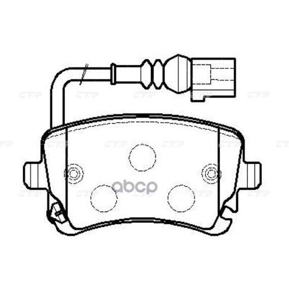 Купить КОЛОДКИ ТОРМОЗНЫЕ ДИСКОВЫЕ VOLKSWAGEN T5 03/MULTIVAN 03 (СТАРЫЙ АРТ. CKVW-32) GK1259