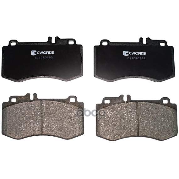 Купить ТОРМОЗНЫЕ КОЛОДКИ ПЕРЕДНИЕ, LOW METALLIC C11CR0293
