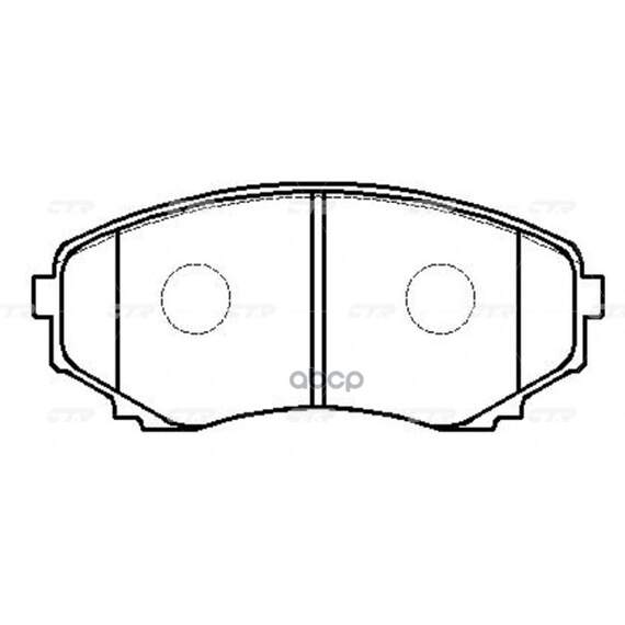 Купить КОЛОДКИ ТОРМОЗНЫЕ ДИСКОВЫЕ MAZDA CX-7/CX-9 07- ПЕРЕДНИЕ (СТАРЫЙ АРТ. CKMZ-10) GK0656