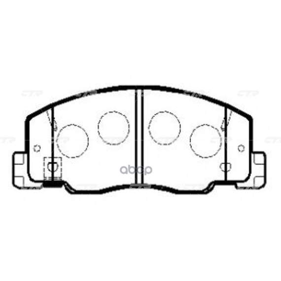 Купить КОЛОДКИ ТОРМОЗНЫЕ ДИСКОВЫЕ (НОВ АРТ GK1041) CKT-27