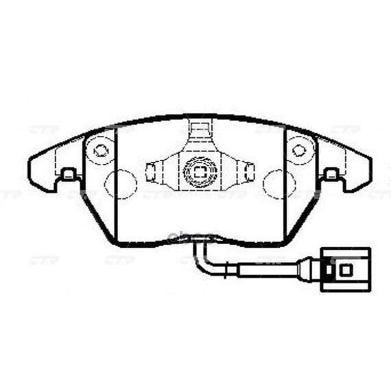 Купить КОЛОДКИ ТОРМОЗНЫЕ ДИСКОВЫЕ ПЕРЕДНИЕ AUDI A3 ДИСК 15''/16'', VW GOLF V 1.4-2.0TD ДИСК 15'' 03 (СТАРЫЙ АРТ. CKVW-7) GK1234