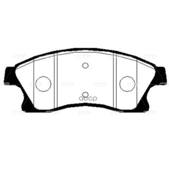 Купить КОЛОДКИ ТОРМОЗНЫЕ ДИСКОВЫЕ ПЕРЕДНИЕ CHEVROLET CRUZE J300, ORLANDO, OPEL ASTRA J (СТАРЫЙ АРТ. CKKD-21) GK0449
