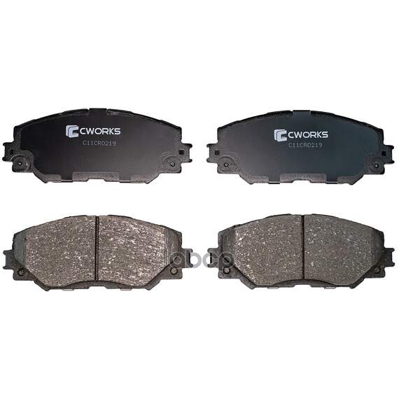 Купить ТОРМОЗНЫЕ КОЛОДКИ ПЕРЕДНИЕ LOW METALLIC C11CR0219