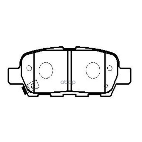 Купить КОЛОДКИ ТОРМОЗНЫЕ ДИСКОВЫЕ ЗАДНИЕ NISSAN X-TRAIL 2.0I2.5I2.2DCI SKYLINE V35 01 (СТАРЫЙ АРТ. CKN-17) GK0732