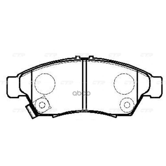 Купить КОЛОДКИ ТОРМОЗНЫЕ ДИСКОВЫЕ ПЕРЕДНИЕ SUZUKI LIANA 1.3/1.6I/1.6 &4WD/1.4DDIS 01 (НОВ АРТ GK0943) CKS-3