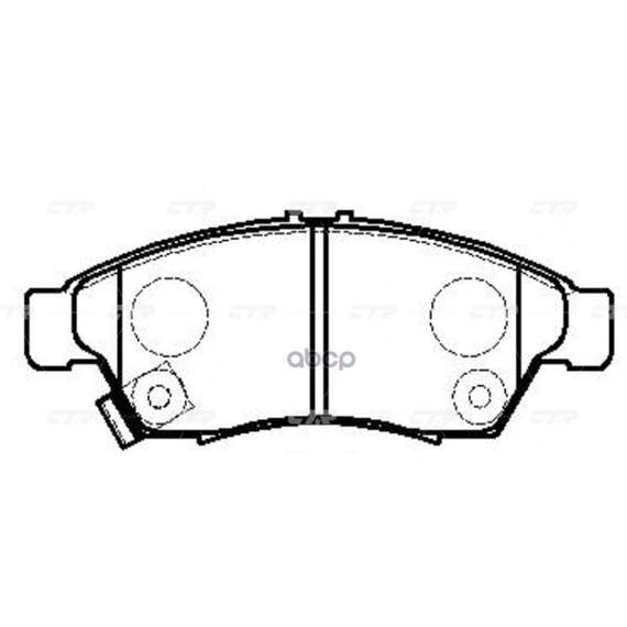 Купить КОЛОДКИ ТОРМОЗНЫЕ ДИСКОВЫЕ ПЕРЕДНИЕ SUZUKI LIANA 1.3/1.6I/1.6 &4WD/1.4DDIS 01 (СТАРЫЙ АРТ. CKS-3) GK0943