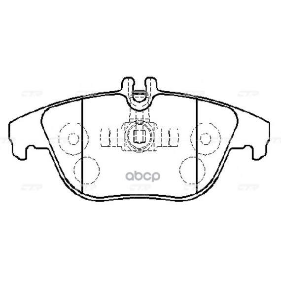 Купить КОЛОДКИ ТОРМОЗНЫЕ ДИСКОВЫЕ ЗАДНИЕ MB W204 1.8-3.5 07 (СТАРЫЙ АРТ. CKBZ-57) GK0084