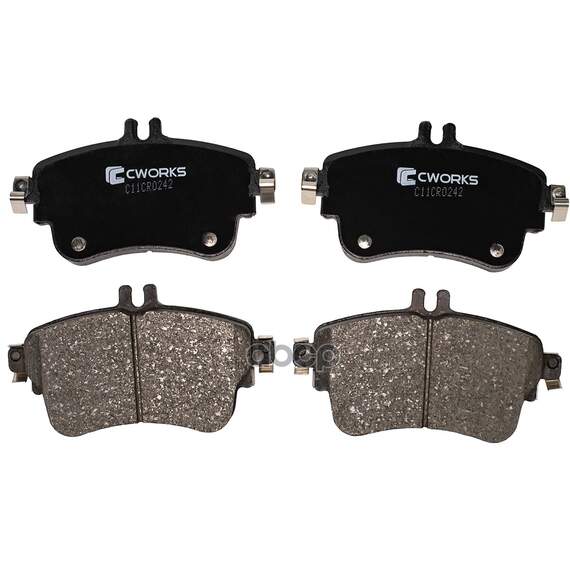 Купить ТОРМОЗНЫЕ КОЛОДКИ ПЕРЕДНИЕ, LOW METALLIC C11CR0242