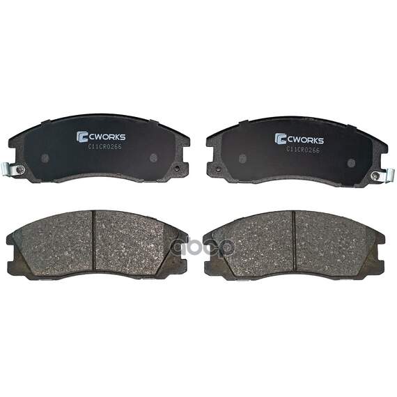 Купить ТОРМОЗНЫЕ КОЛОДКИ ПЕРЕДНИЕ, LOW METALLIC C11CR0266