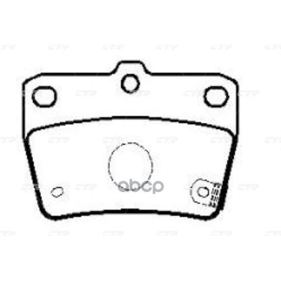 Купить КОЛОДКИ ТОРМОЗНЫЕ ДИСКОВЫЕ TOYOTA RAV 4 II 1.8-2.0 00-05 (СТАРЫЙ АРТ. CKT-105) GK1118
