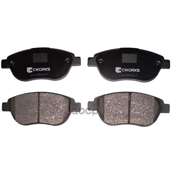 Купить ТОРМОЗНЫЕ КОЛОДКИ ПЕРЕДНИЕ C11CR0317