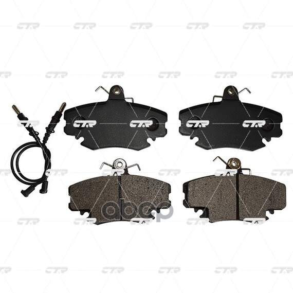 Купить КОЛОДКИ ТОРМОЗНЫЕ ДИСКОВЫЕ ПЕРЕДНИЕ RENAULT CLIO 91/R19 92-96, PEUGEOT 205/309 1.9GTI 98 (СТАРЫЙ АРТ. CKRN-1) GK0909