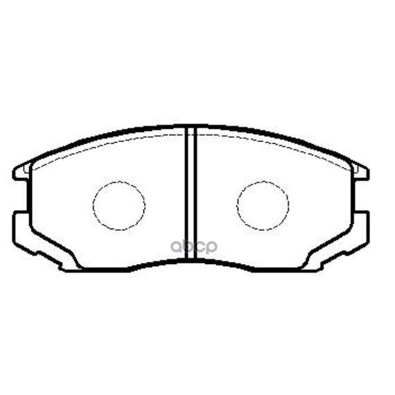 Купить КОЛОДКИ ТОРМОЗНЫЕ ДИСКОВЫЕ ПЕРЕДНИЕ MITSUBISHI LANCER/COLT 1.3-2.0/1.8D-2.0D 88 (СТАРЫЙ АРТ. CKM-3) GK0571