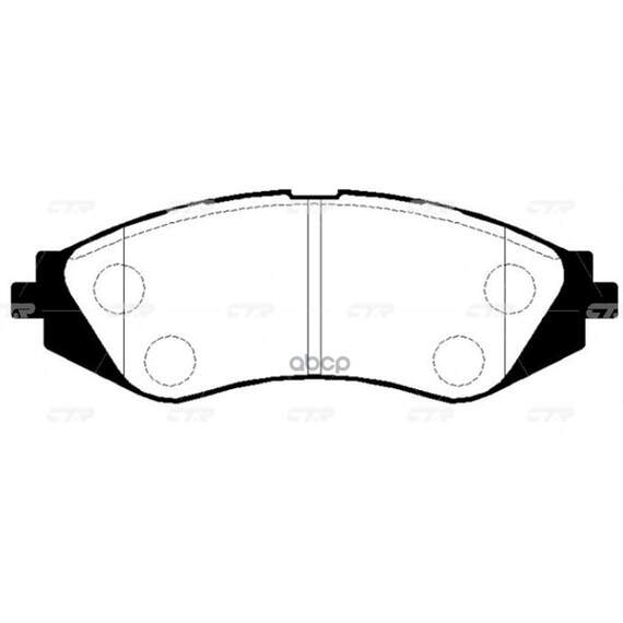 Купить КОЛОДКИ ТОРМОЗНЫЕ ДИСКОВЫЕ ПЕРЕДНИЕ DAEWOO LEGANZA 2.0 16V 99/NUBIRA 1.6I/2.0I16V 97-03 (СТАРЫЙ АРТ. CKKD-5) GK0433