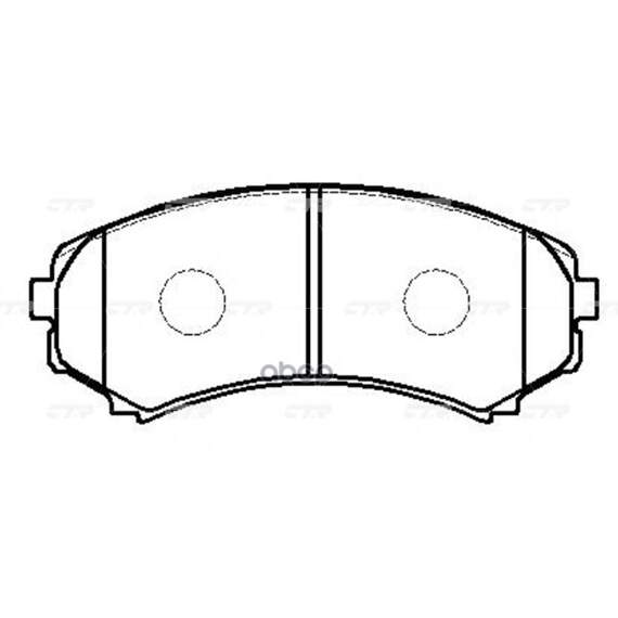 Купить КОЛОДКИ ТОРМОЗНЫЕ ДИСКОВЫЕ ПЕРЕДНИЕ MAZDA MPV 2.6I/3.0/2.5TD 92-99, MITSUBISHI PAJERO 3.2D/3.5GDI 00 (СТАРЫЙ АРТ. CKM-9) GK0577